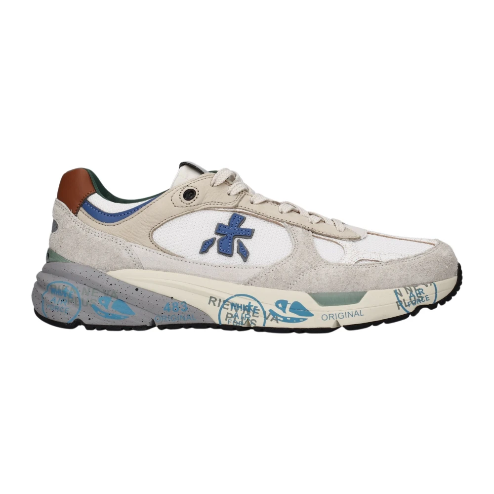 Premiata Men's Multicolor Sneakers, 7 Uk, Mase Trainers