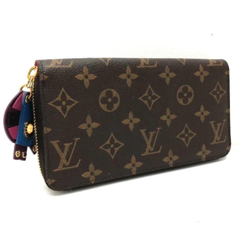 Louis Vuitton Vintage Pre-owned Canvas wallets Brown Dames