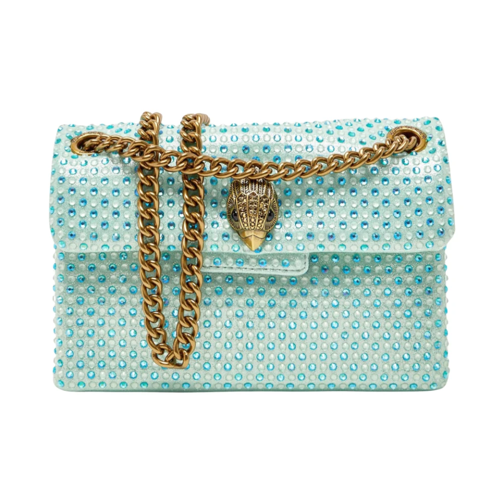 Kurt Geiger Women's Green Cross Body Bags, One Size, Mini Kensington