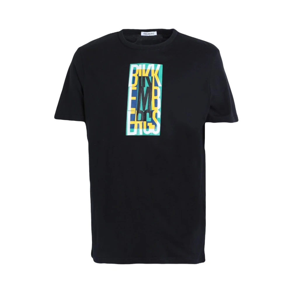 Bikkembergs Men's Black T-Shirt - T-Shirts - S - Tops