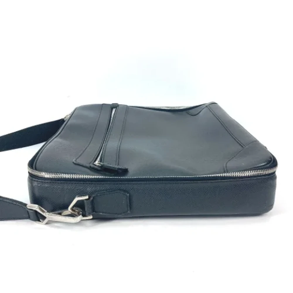 Louis Vuitton Vintage Pre-owned Leather handbags Black Heren