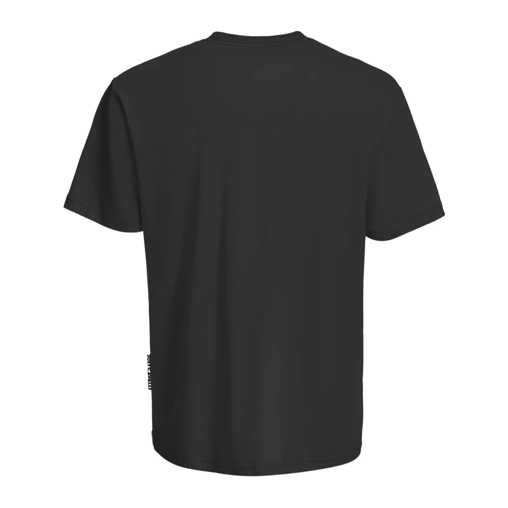 Just Cavalli Zwarte T-shirts en Polos Black Heren