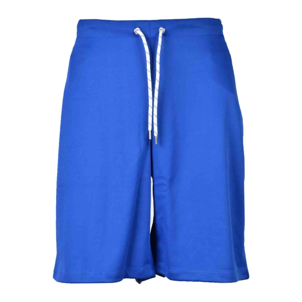 Bikkembergs Stretch Bermuda Shorts Blue Heren