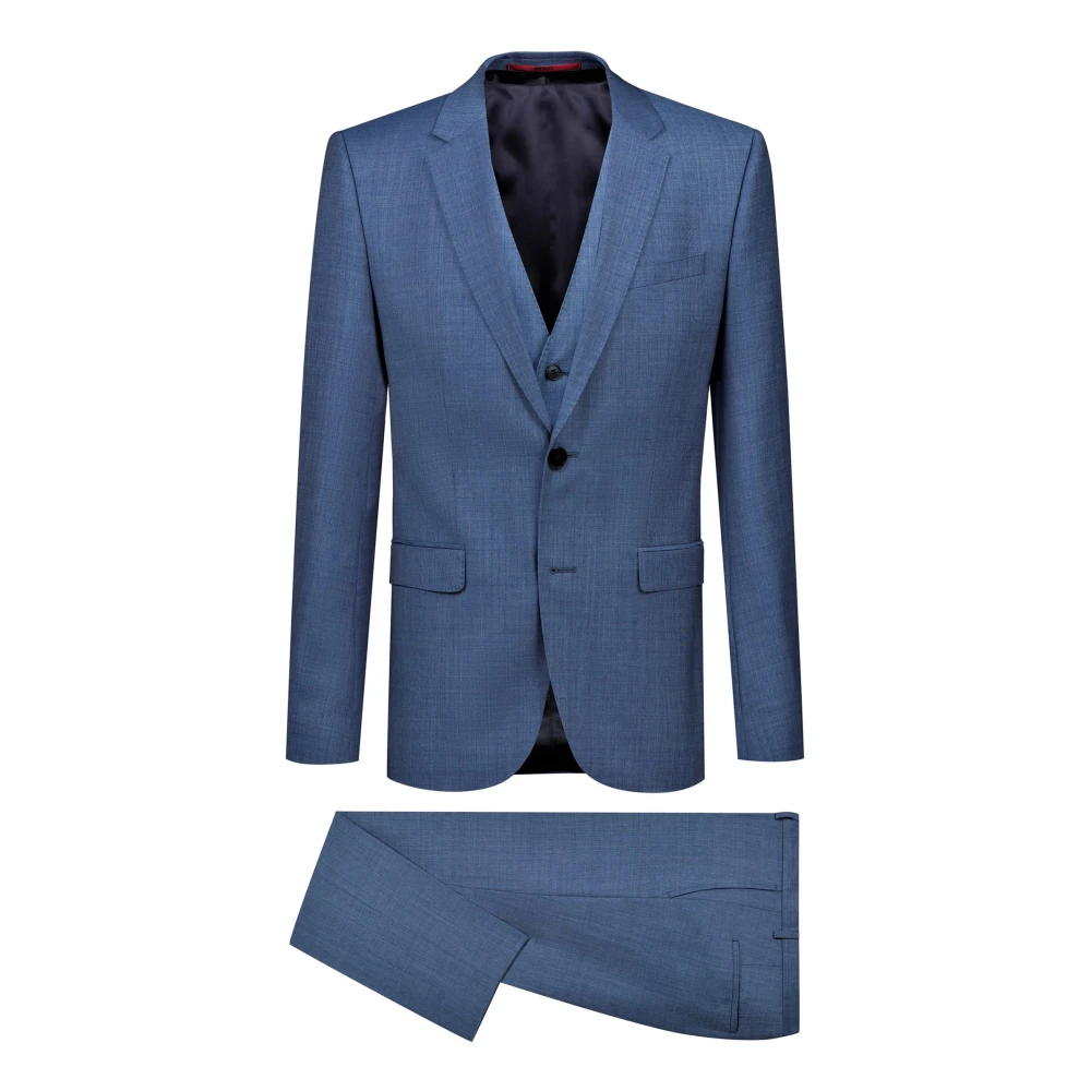 Suits > Suit Sets > Single Breasted Suits - - Hugo - Modalova