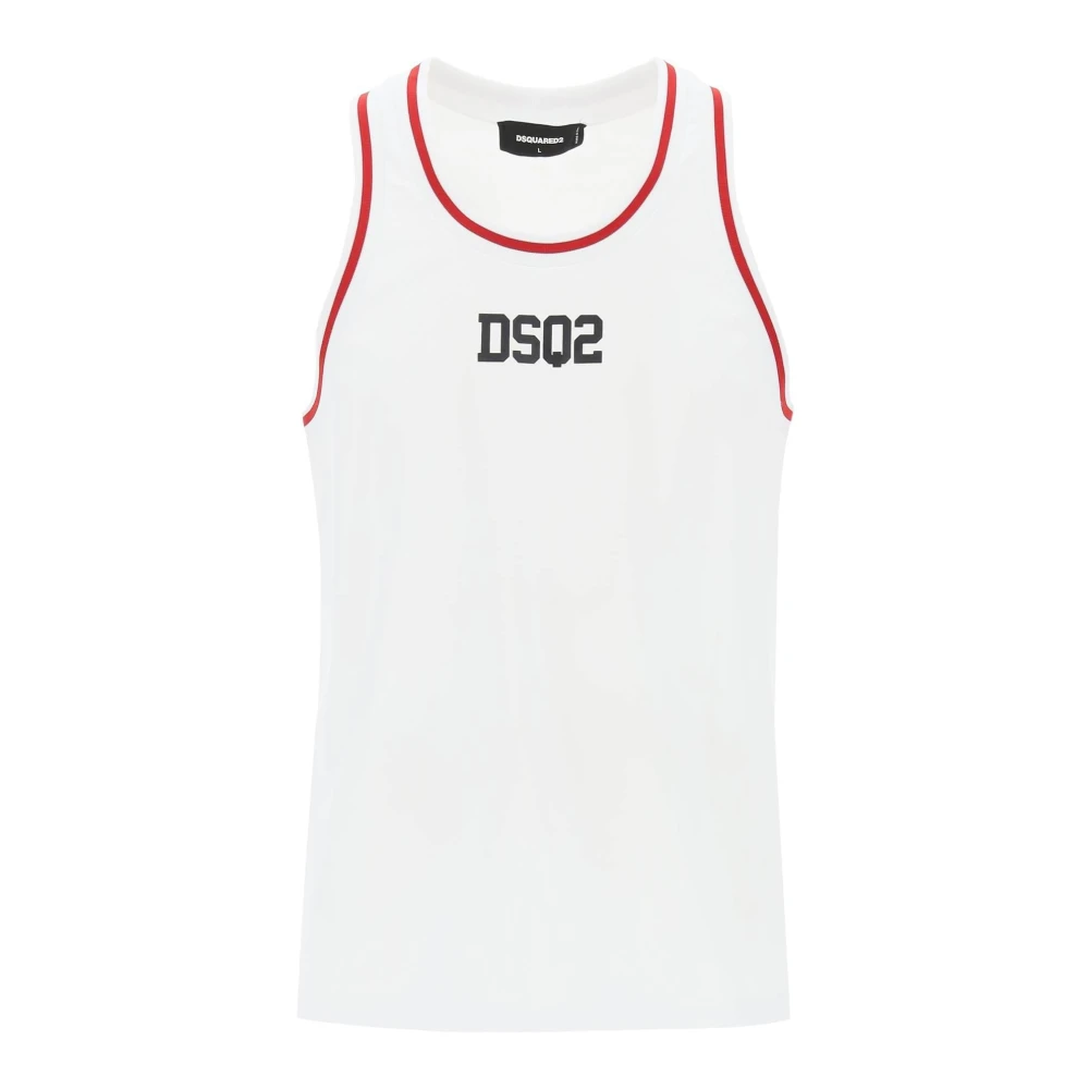 Dsquared2 Designer Overhemden Collectie White Heren