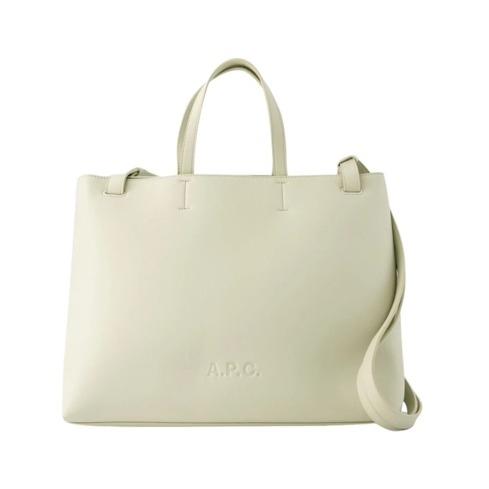 A.p.c. Tote Bag met Rits Beige Dames