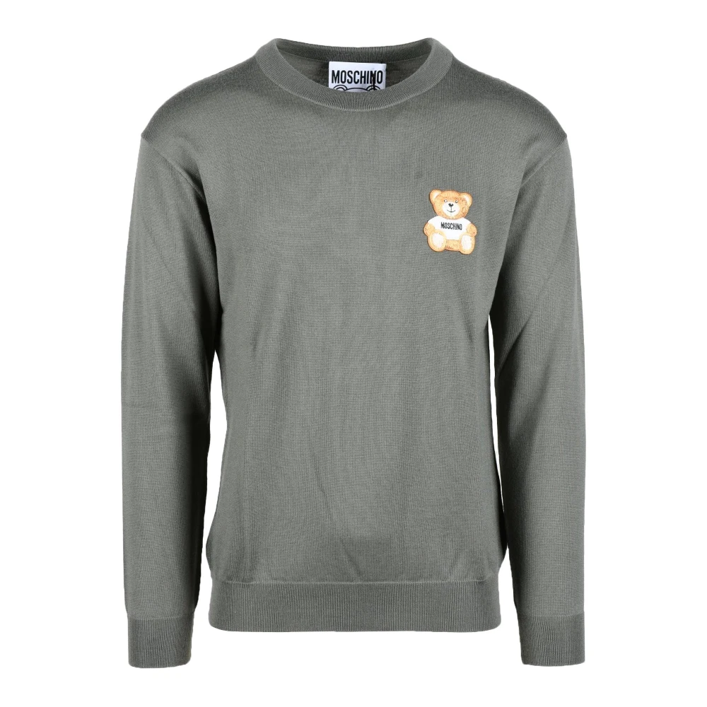 Moschino Couture Katoenen T-shirt Green Heren