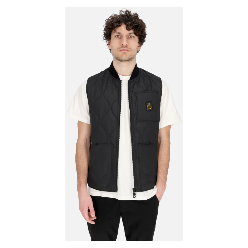 RefrigiWear Zwarte Mouwloze Primaloft Rise Vest Black Heren