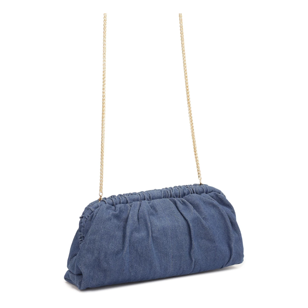 Kazar Grote denim stoffen zak Blue Dames