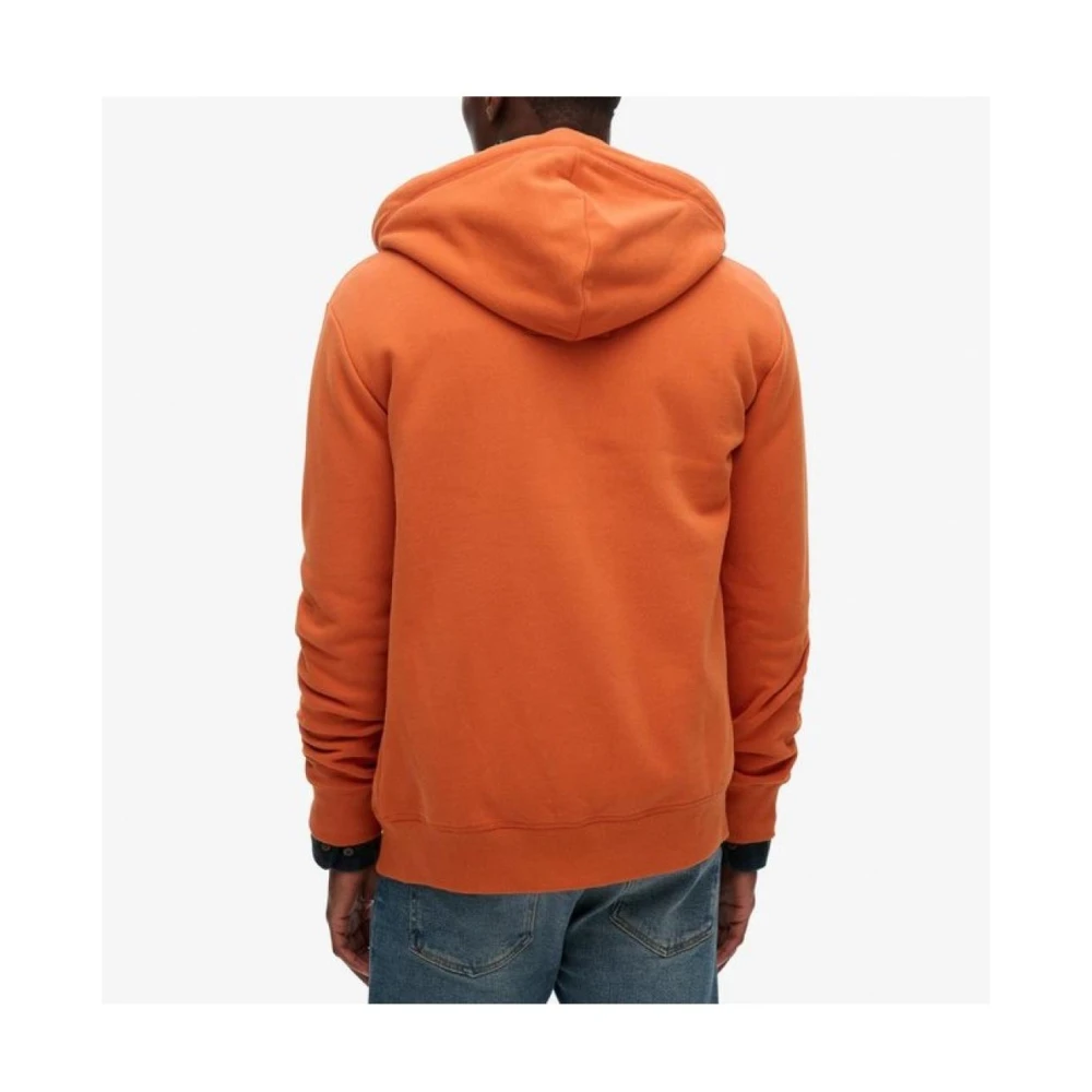 Superdry Ritssluiting Hoodies voor Mannen en Vrouwen Orange Heren