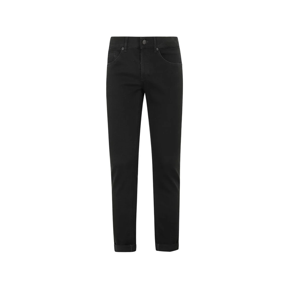 Dondup , Slim Fit Jeans, Male, Black, W35, George Jeans