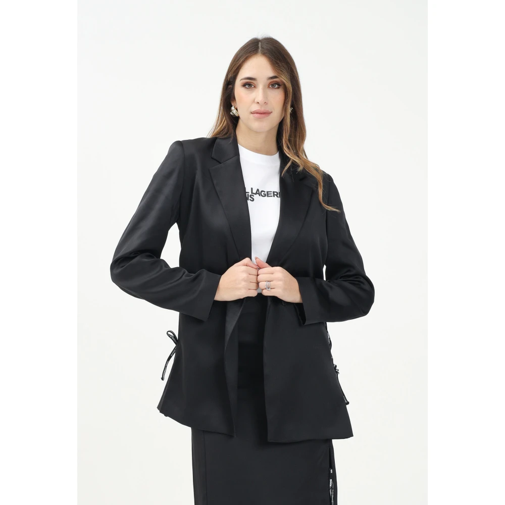 Karl Lagerfeld Jassen Zwart Black Dames