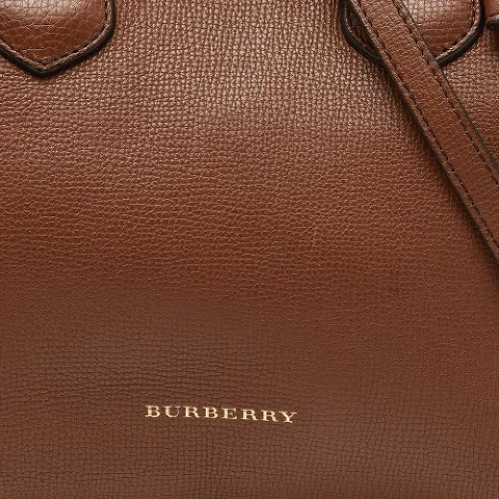 Burberry Vintage Pre-owned Fabric totes Brown Dames