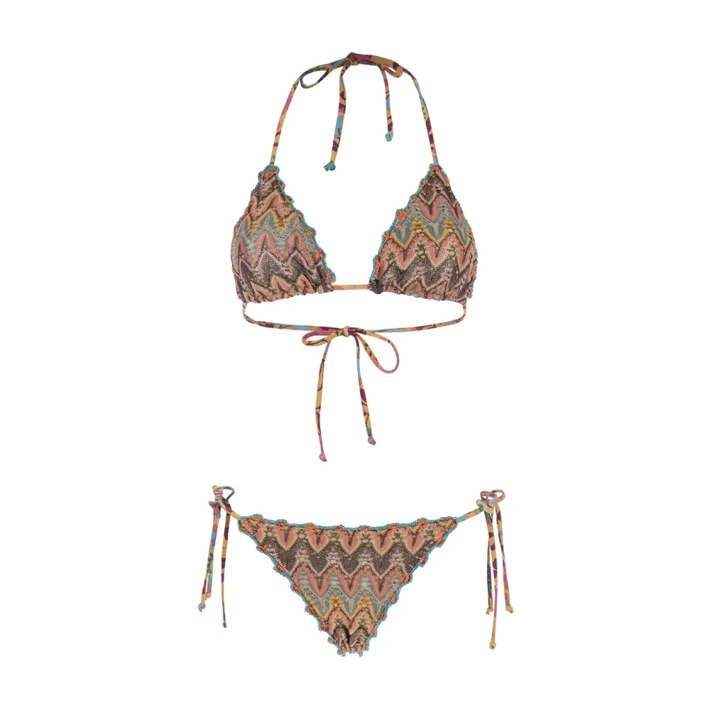 Anjuna Multicolor bikini met all-over print Multicolor Dames