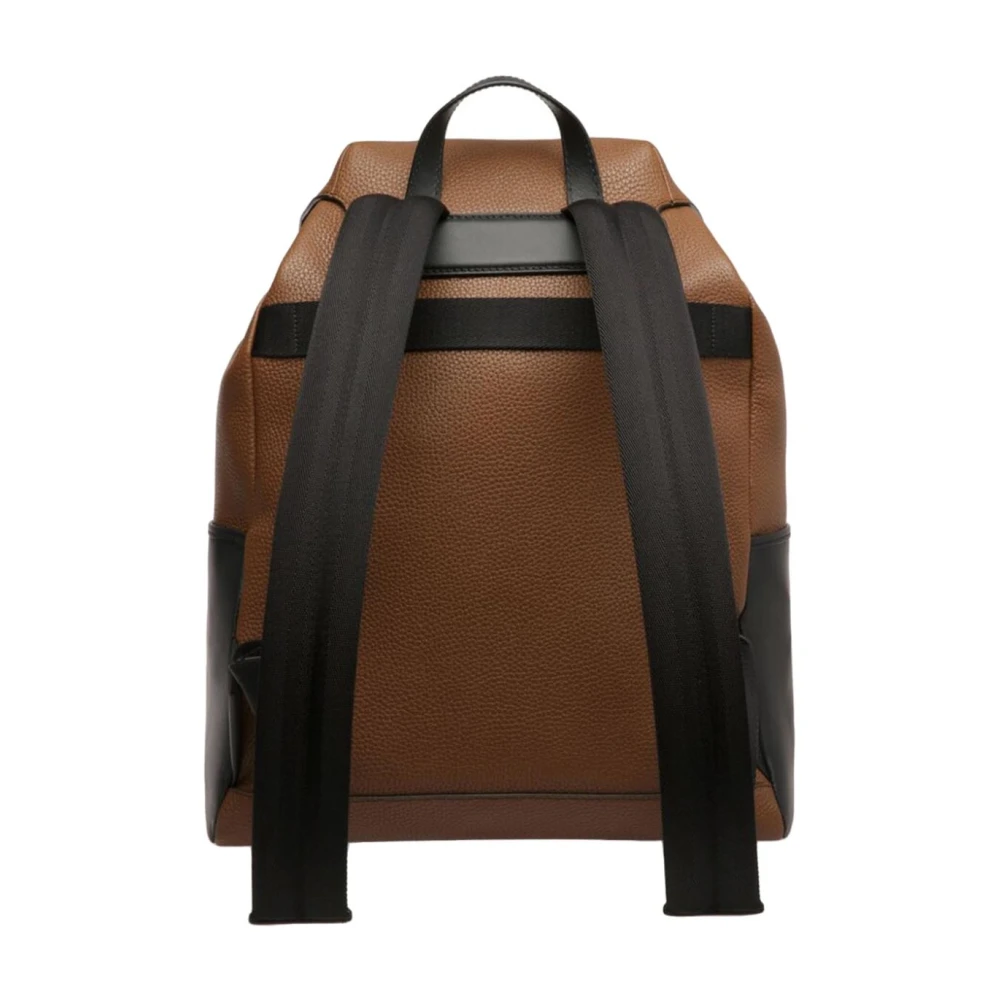 Bally Stijlvolle leren rugzak Brown Heren