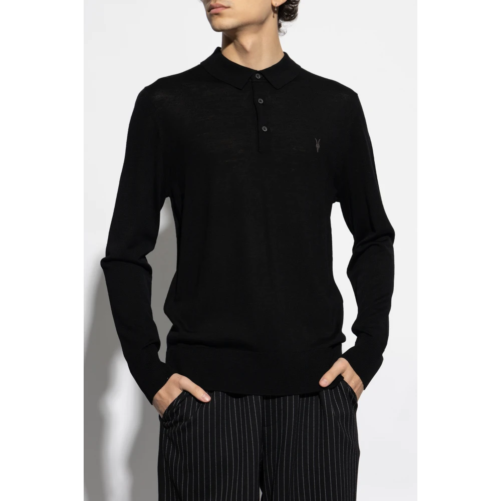 AllSaints Polotrui Black Heren