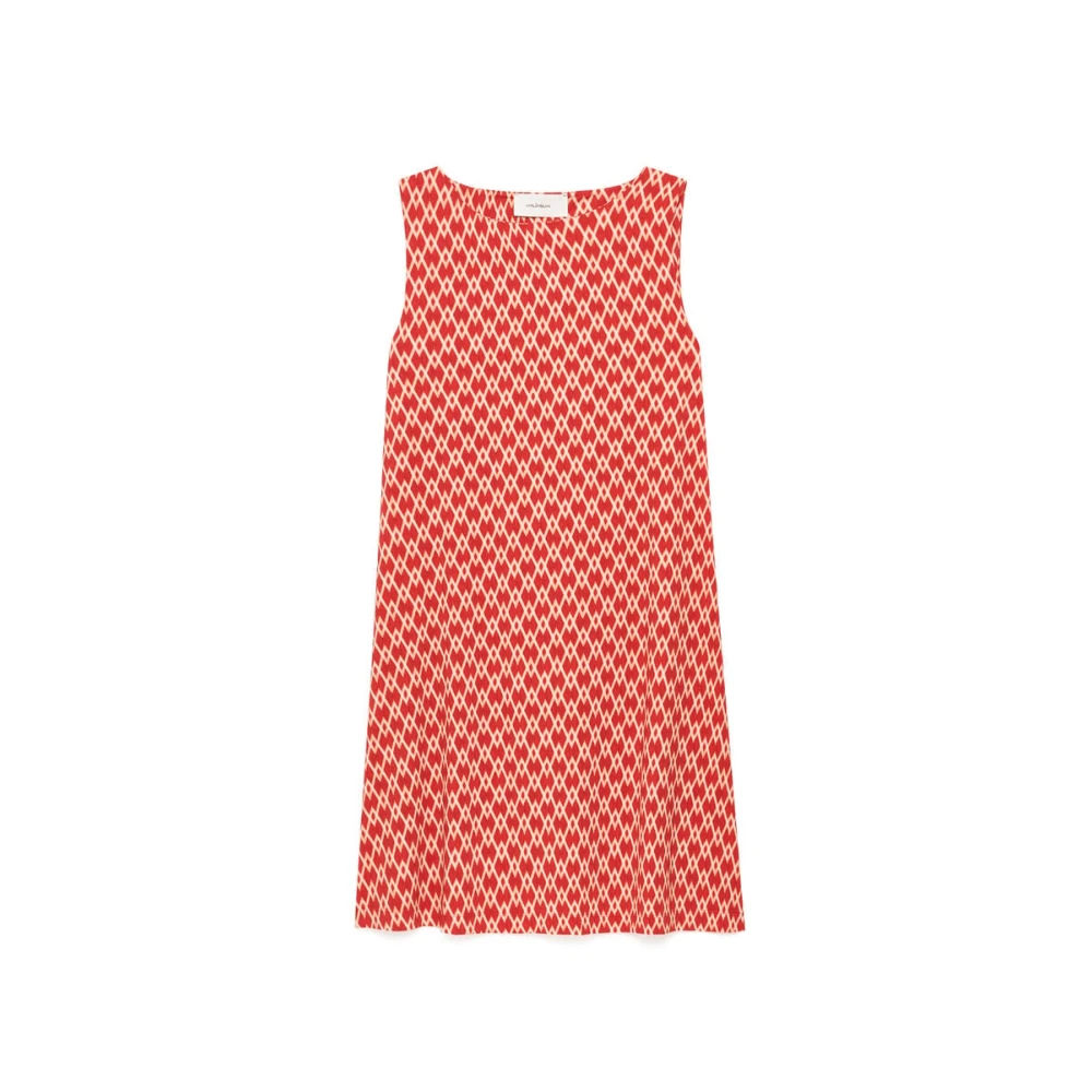 Maliparmi Damen Rot Kleider, Xlgröße: