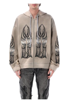 Winged Zip Up