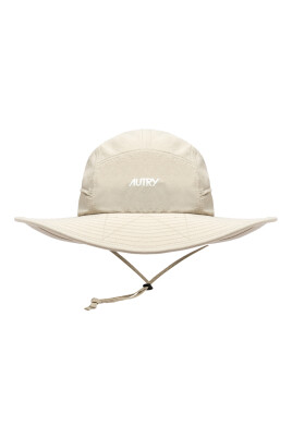chapeau-seau-beige-en-nylon