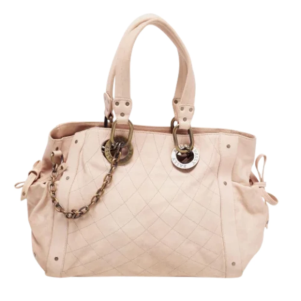 Bally Pre-owned Leather totes Beige Dames