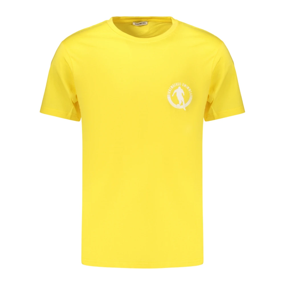 Bikkembergs , Herren, Oberteile, Gelb, Xl 