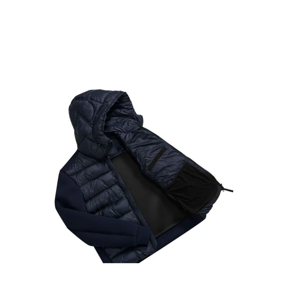 Invicta Korte Gewatteerde Bimateriaal Jas Blue Heren