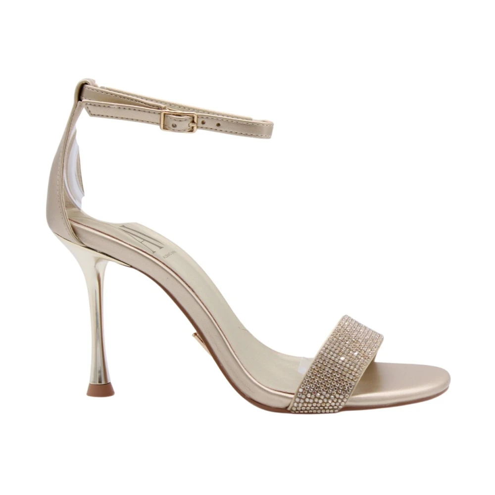 Albano Kvinno Gul Skor Dam, 37 Eu, Läder, Sandaal