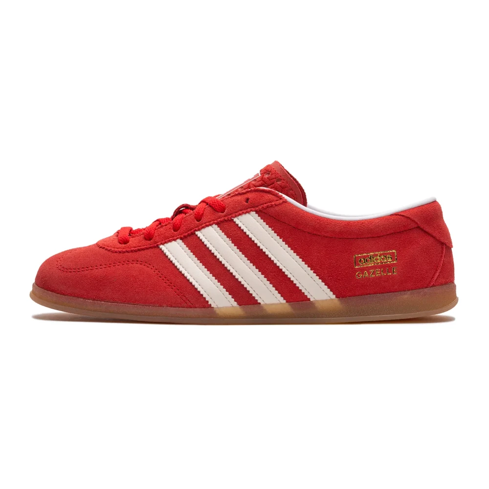 Adidas Gazelle Lo Pro - Female - Skateboarding - Red - 7 2/3 Uk - Sport