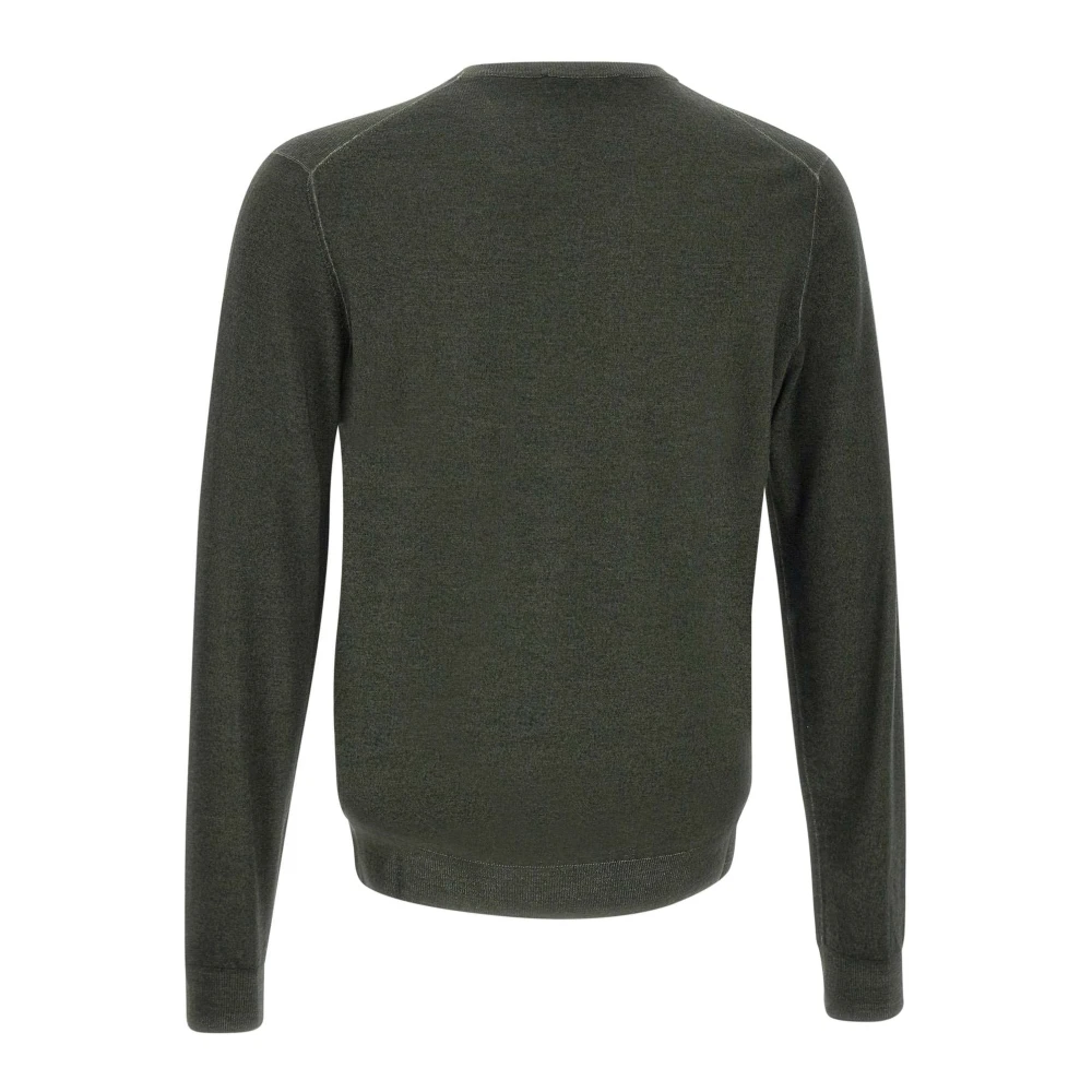 Filippo De Laurentiis Groene wollen trui Colors Collection Green Heren