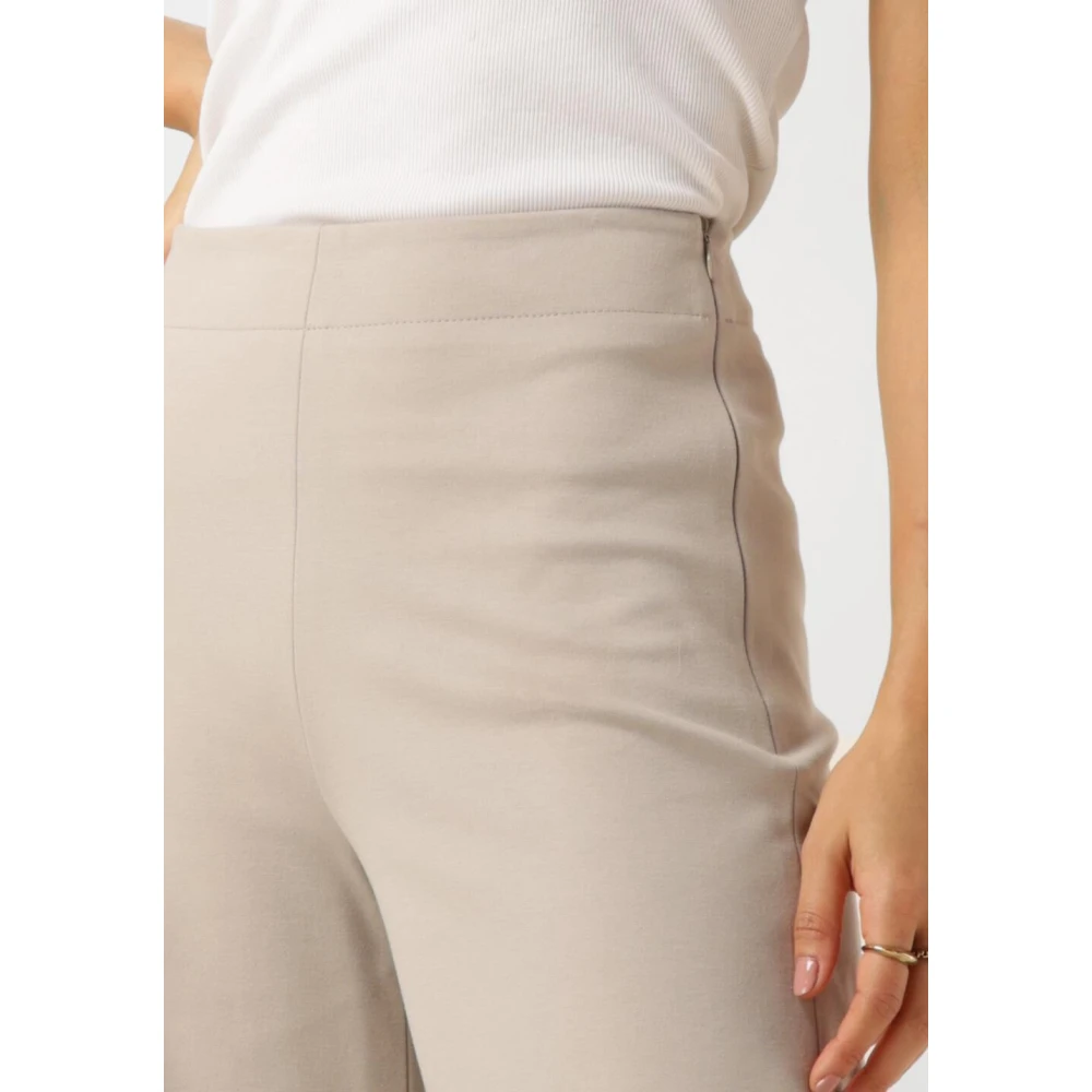 drykorn Wijde zandkleurige broek Beige Dames