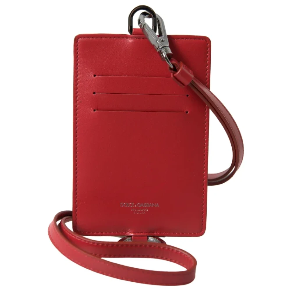 Dolce & Gabbana Pre-owned Canvas wallets Red Dames