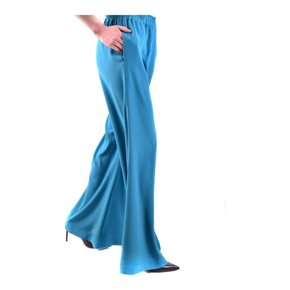 Gianluca Capannolo Wide Trousers Blue Dames