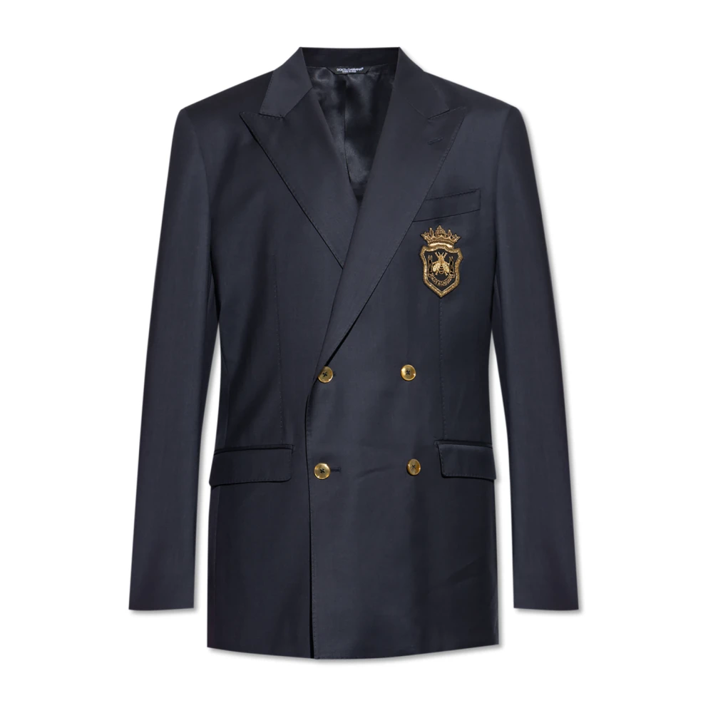 Dolce & Gabbana Herren Blau Jacken, Mgröße: