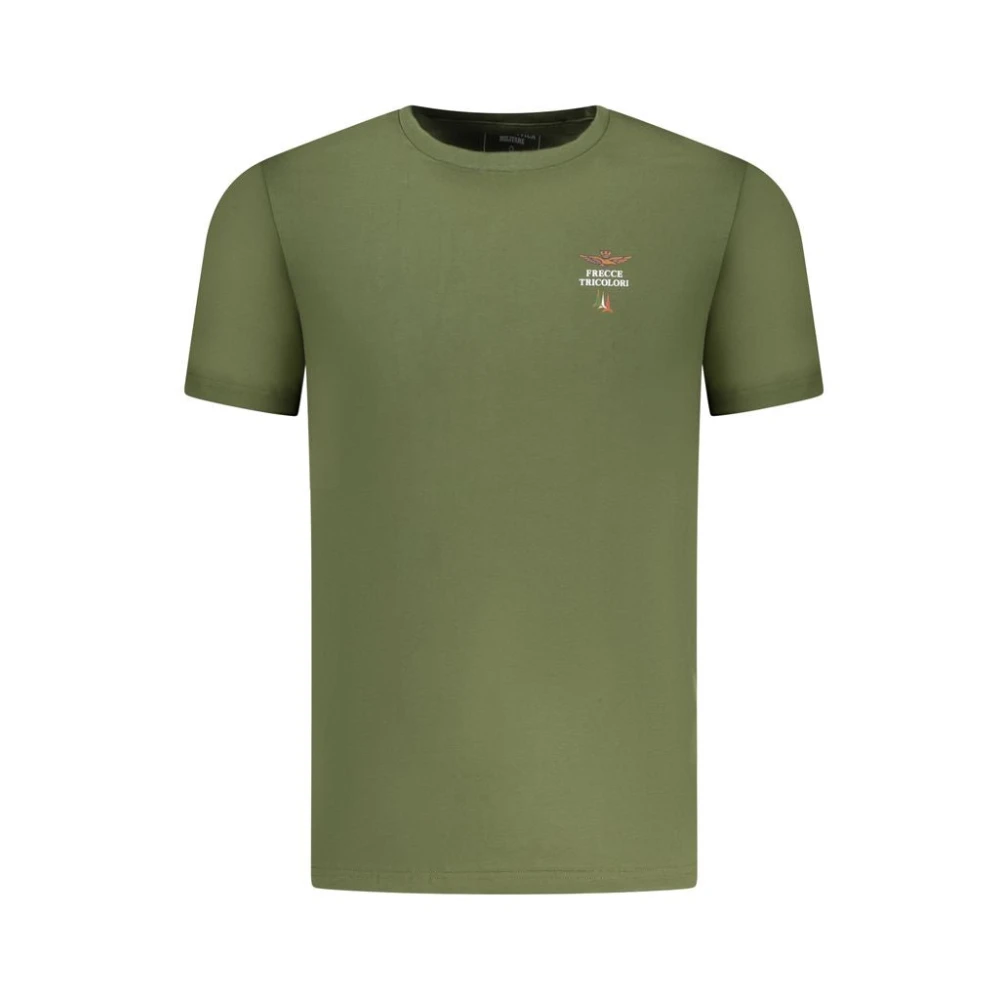 Aeronautica Militare Grön Cotton Underwear Shirt