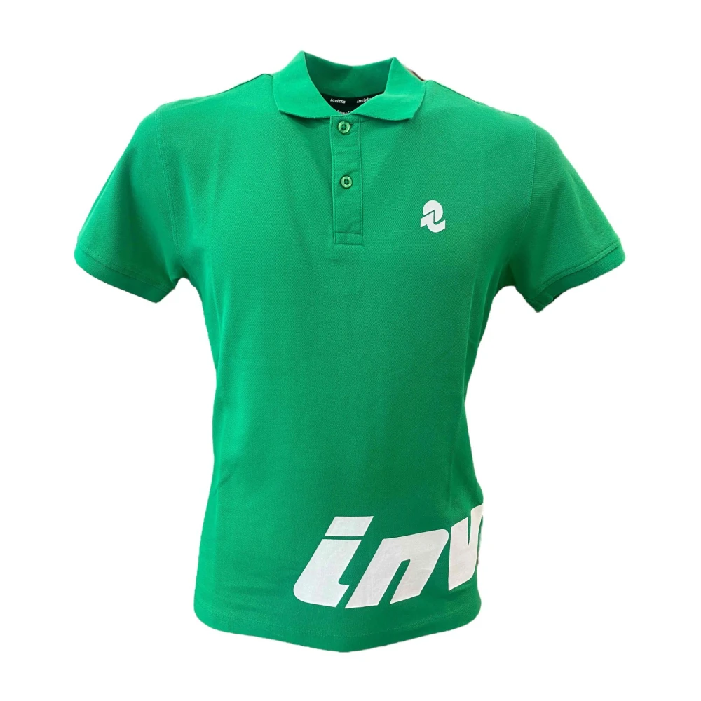 Invicta Polo Korte Mouw Green Heren