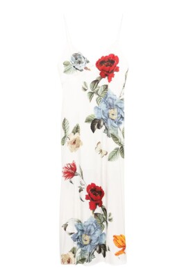 multicolour-silk-and-nylon-dress