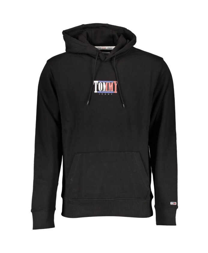 sweat-homme-en-coton-noir-a-capuche