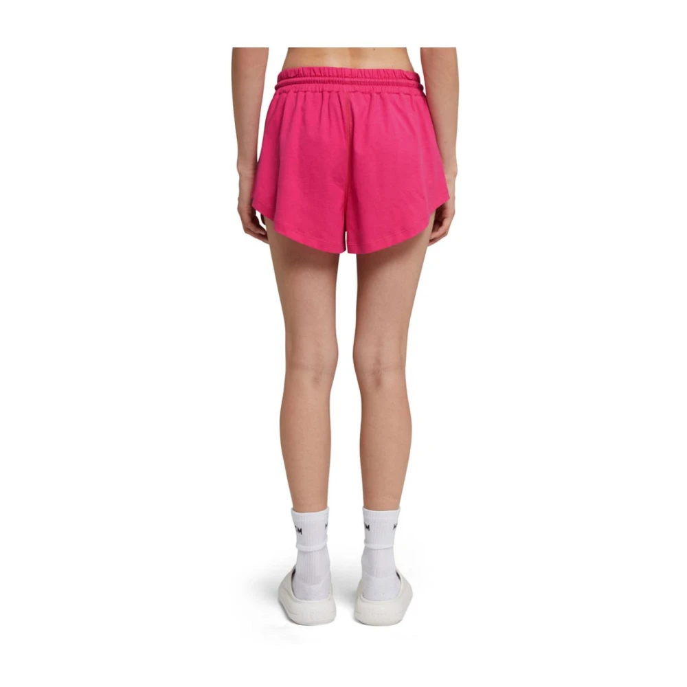 Msgm Katoenen Bermuda Shorts Pink Dames