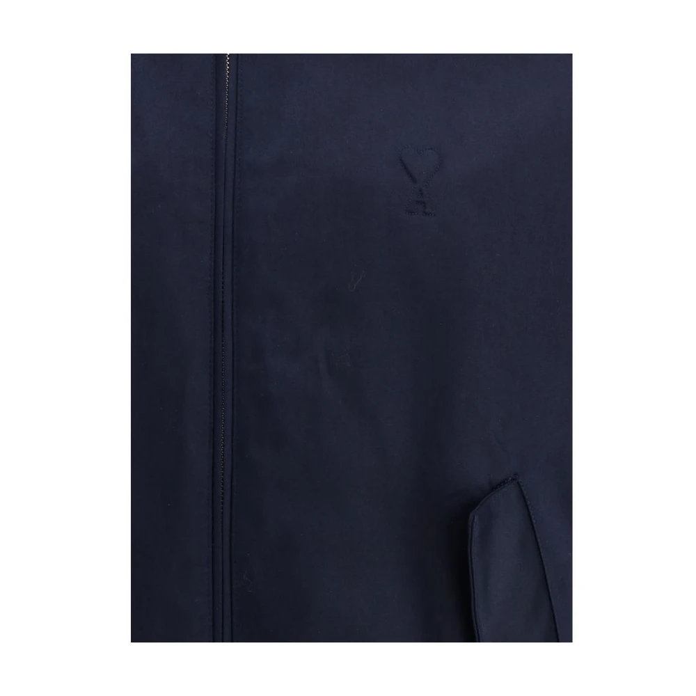 Ami Paris Contemporary Katoenen Jas Blue Heren