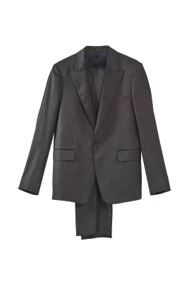 Glitter Wool Tuxedo Set