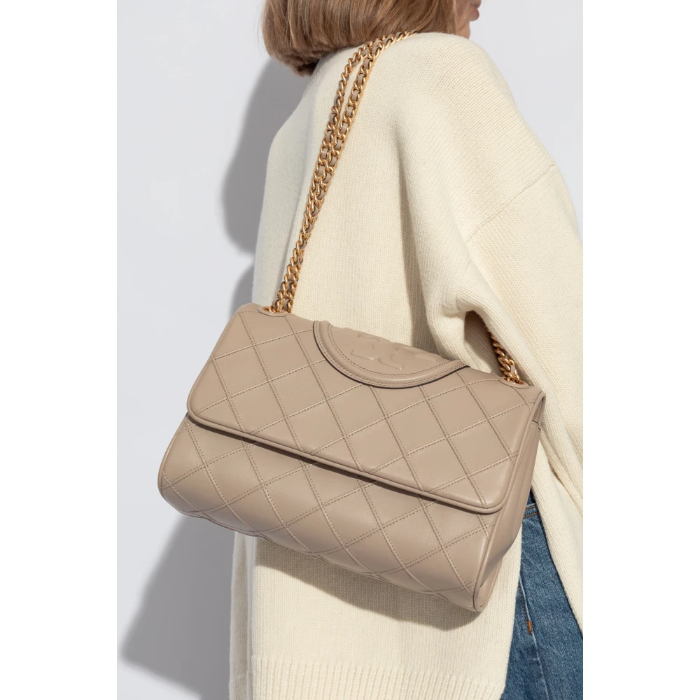 TORY BURCH Zachte schoudertas Beige Dames