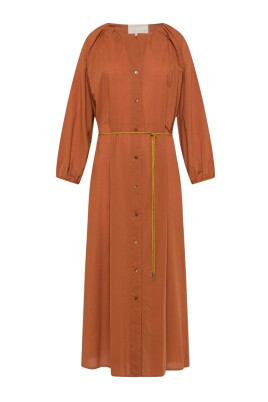 balloon-sleeve-cotton-voile-dress