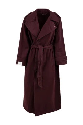 Snow Trench Coat
