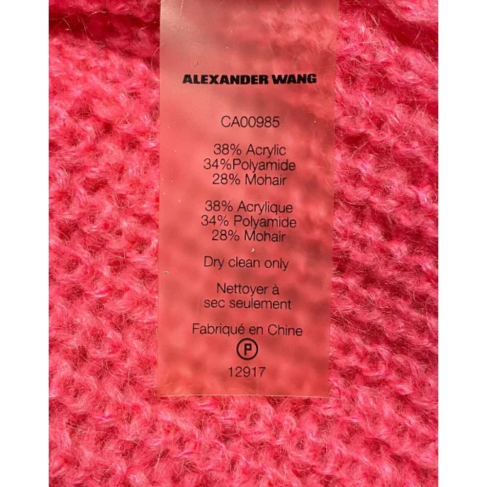 Alexander Wang Pre-owned Plastic tops Pink Dames