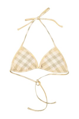 checkered-triangle-bikini-top