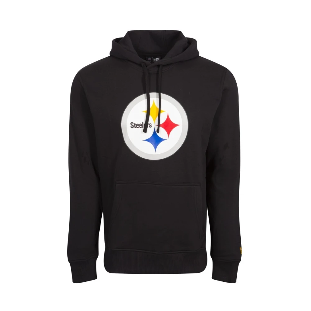 new era Steelers Team Logo Zwarte Hoodie Black Heren