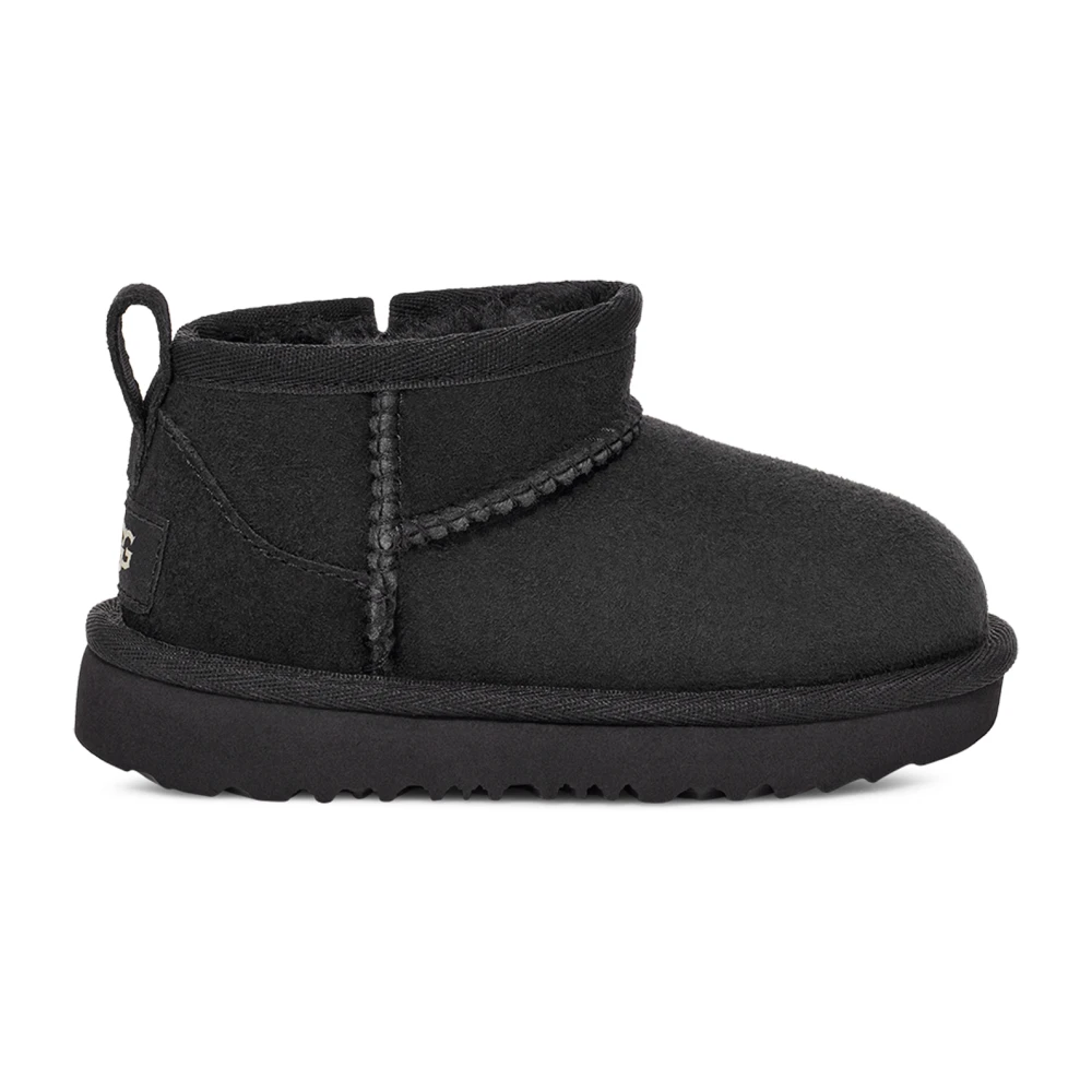 UGG Ultra Mini Classic Boot Black, Flicka