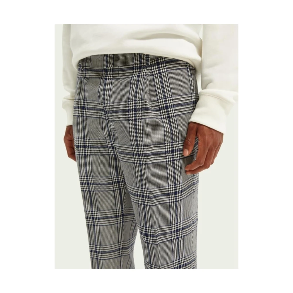 Scotch & Soda Heren Logo Broek Gray Heren