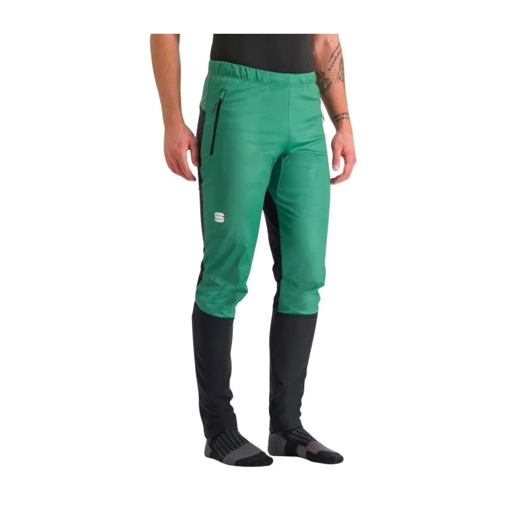 Sportful Rythmo Pant Performance Leggings Green Heren