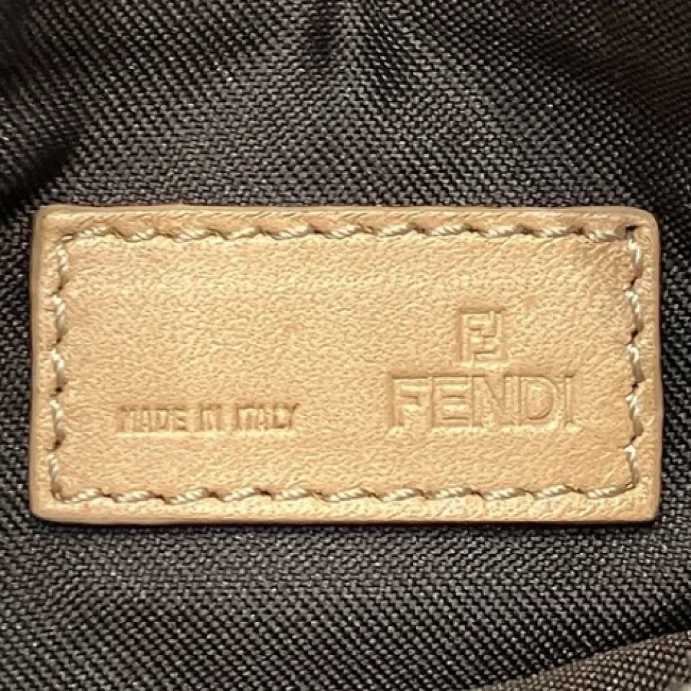 Fendi Vintage Pre-owned Canvas wallets Brown Dames
